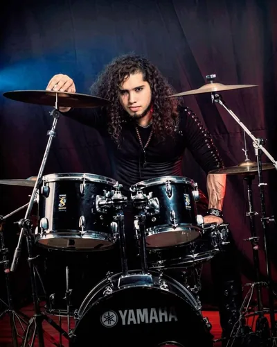 Miguel Enrique Franco, professor de bateria i guitarra de Jambala